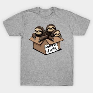 Adopt a Sloth T-Shirt